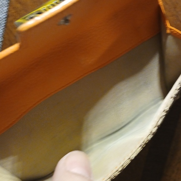 Athentoc Christian Dior Beige and Orange Wallet - Picture 12 of 16